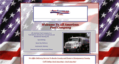 Desktop Screenshot of allamericanfuelco.com